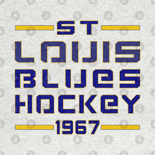 ST Louis Blues Hockey Classic by Medo Creations